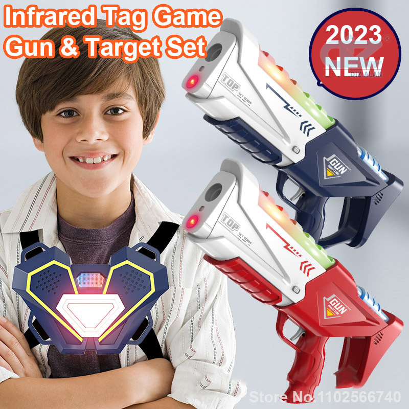 Laser Tag Set Kids - مسدس لعبة بالأشعة تحت الحمراء للأطفال