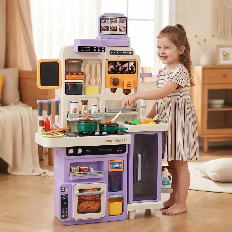 Kids Toys Kitchen Set - مجموعة مطبخ للعب الأطفال بحجم 90