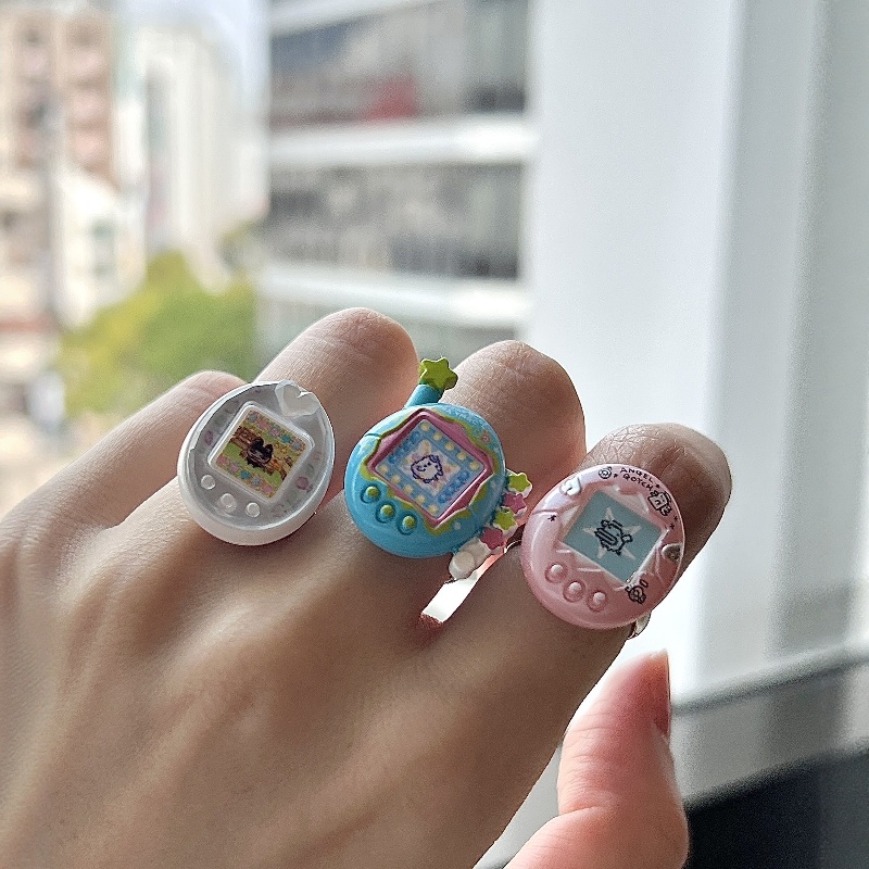 Bandai Model Tamagotchi - متوفر في المخزون سلسلة حلقات زخرفية