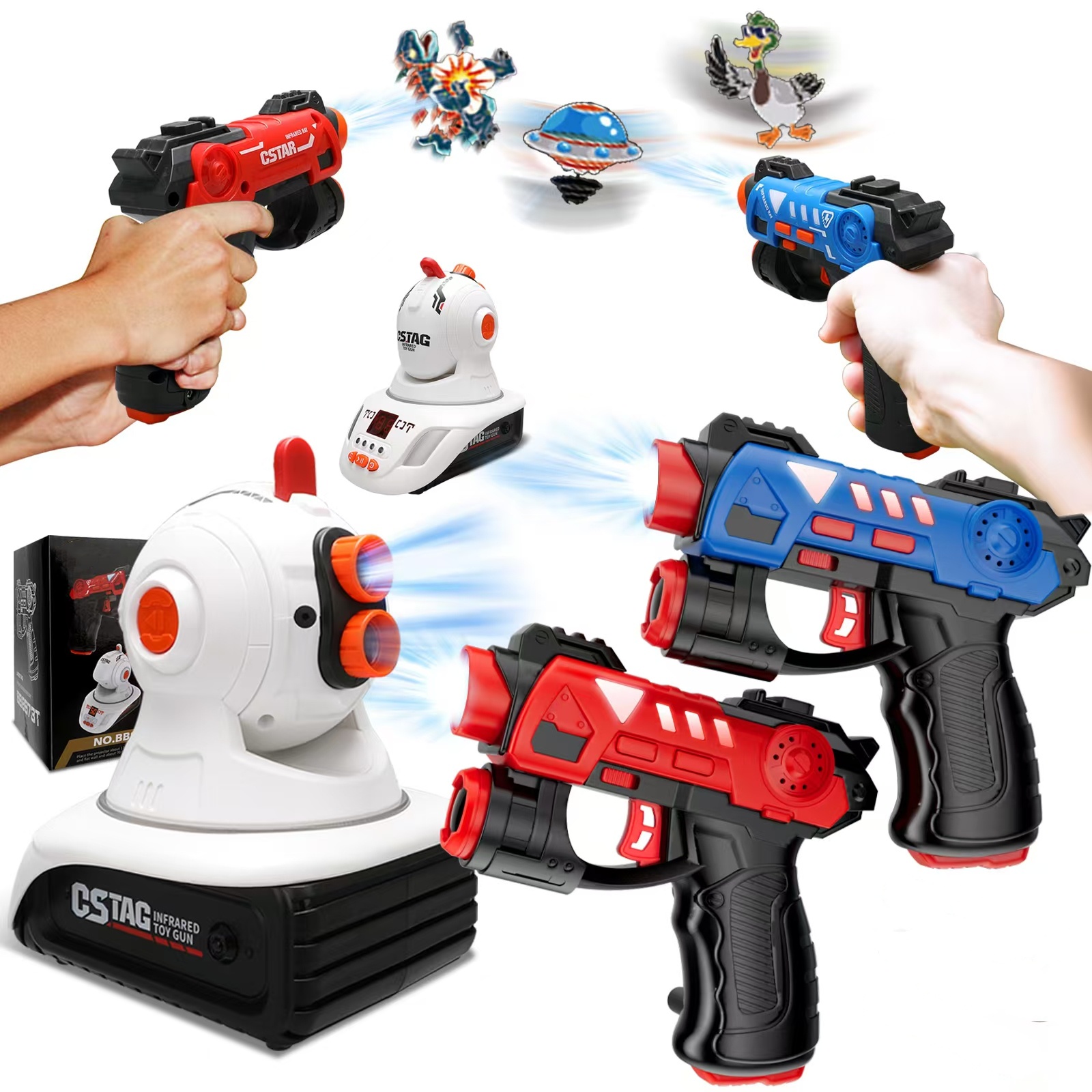 Laser Tag Set Kids - CSTAG بطة الصيد لعبة اطلاق النار
