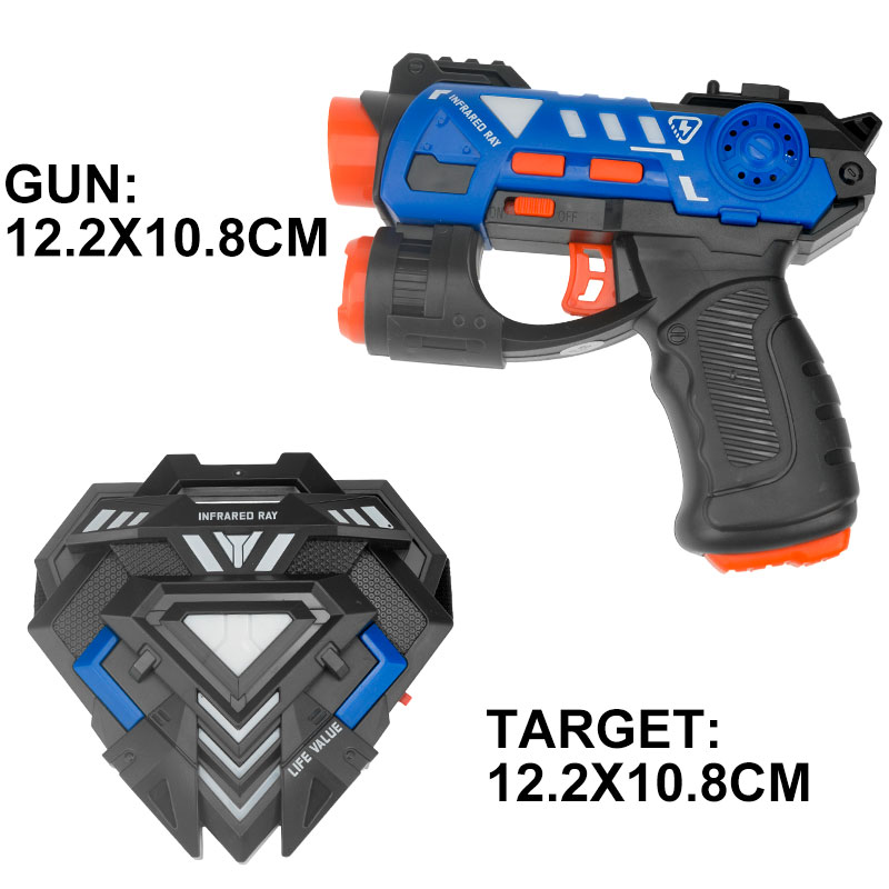 مجموعة بنادق معركة بالأشعة تحت - مراجعة Laser Tag Set Kids وسعره