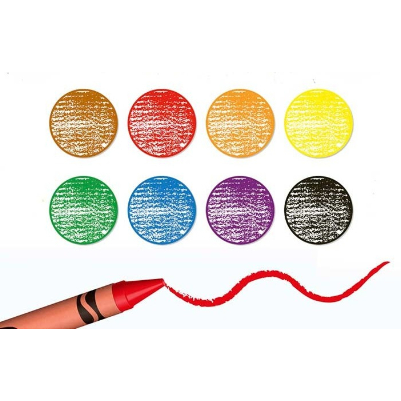 علبة أقلام تلوين بـ 8/24 لونًا - مراجعة Crayola Art Supply وسعره