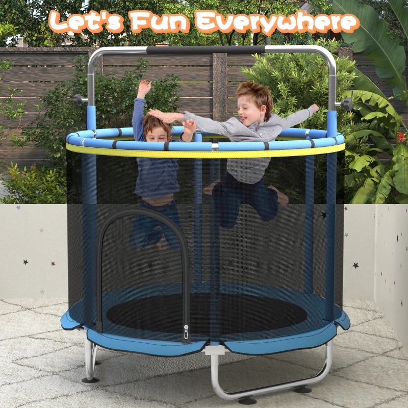 ترامبولين للأطفال الصغار بطول  - مراجعة Trampoline Mini Indoor وسعره