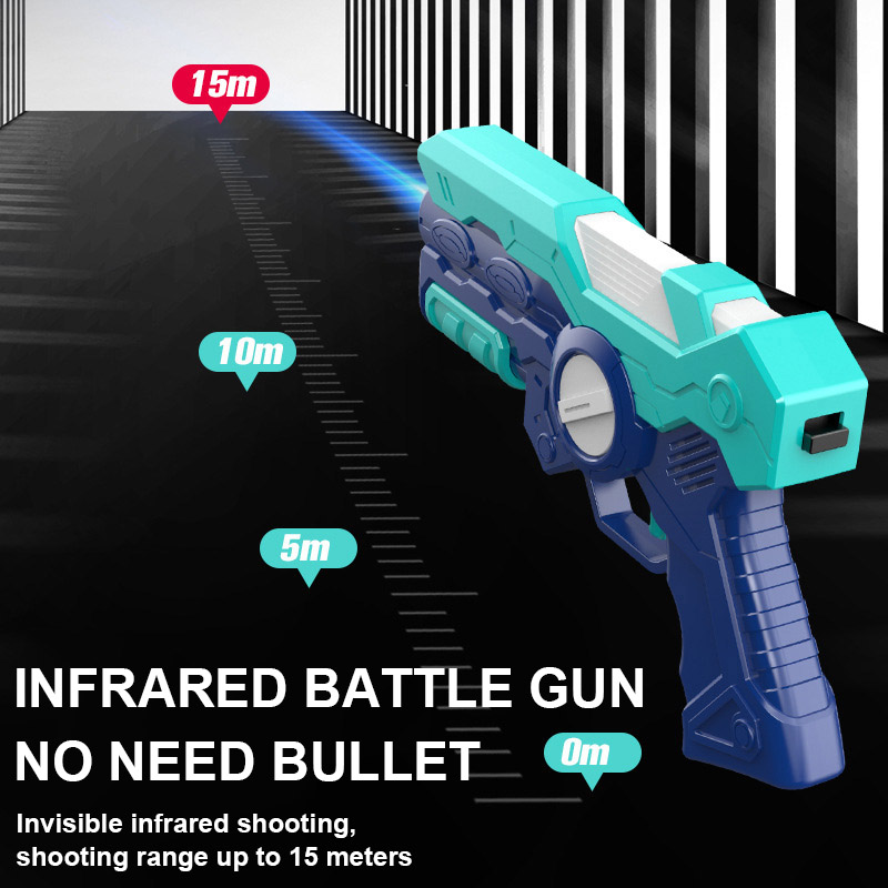 مسدسات ألعاب بالأشعة تحت الحمر - مراجعة Laser Tag Set Kids وسعره