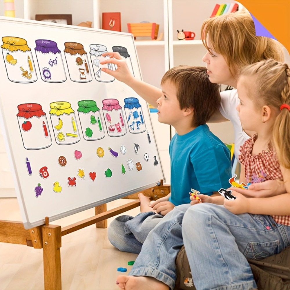 التعرف على الألوان مجموعة الفر - مراجعة Magnetic Drawing Board وسعره