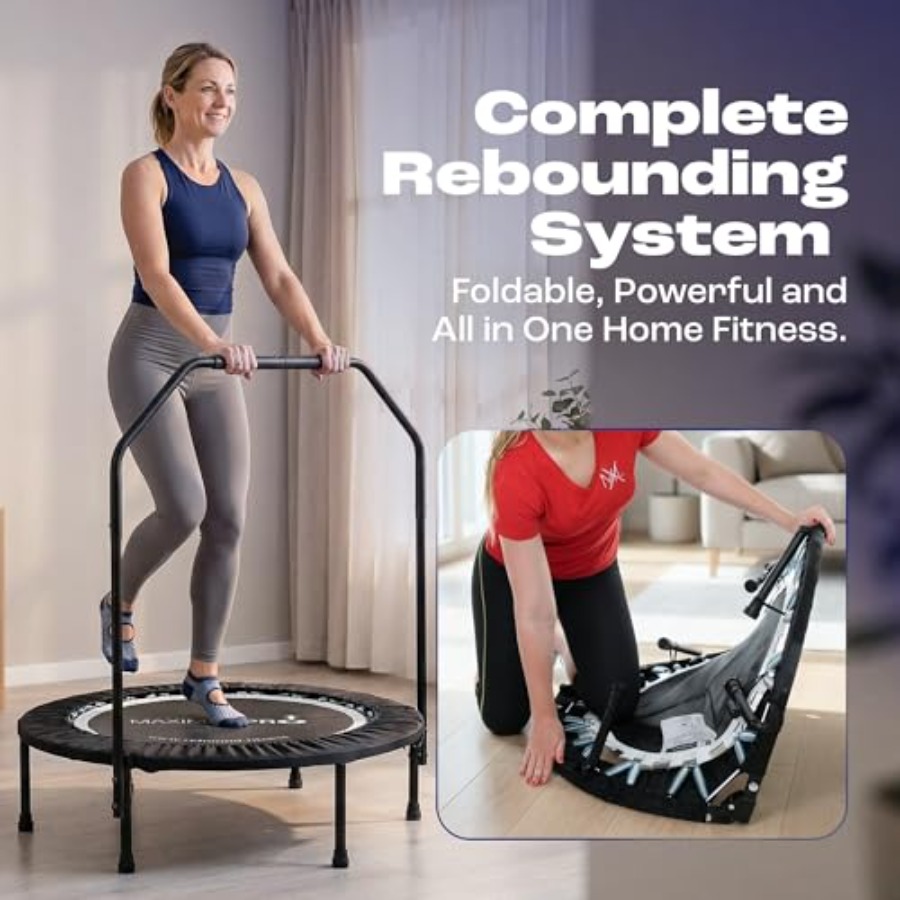 ترامبولين ماكسيموس برو القابل  - مراجعة Trampoline Mini Indoor وسعره