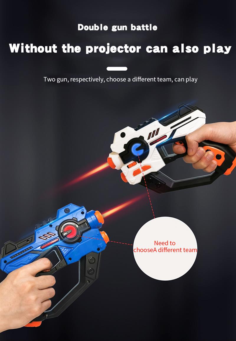 علامة الليزر الكهربائية لعبة ا - مراجعة Laser Tag Set Kids وسعره