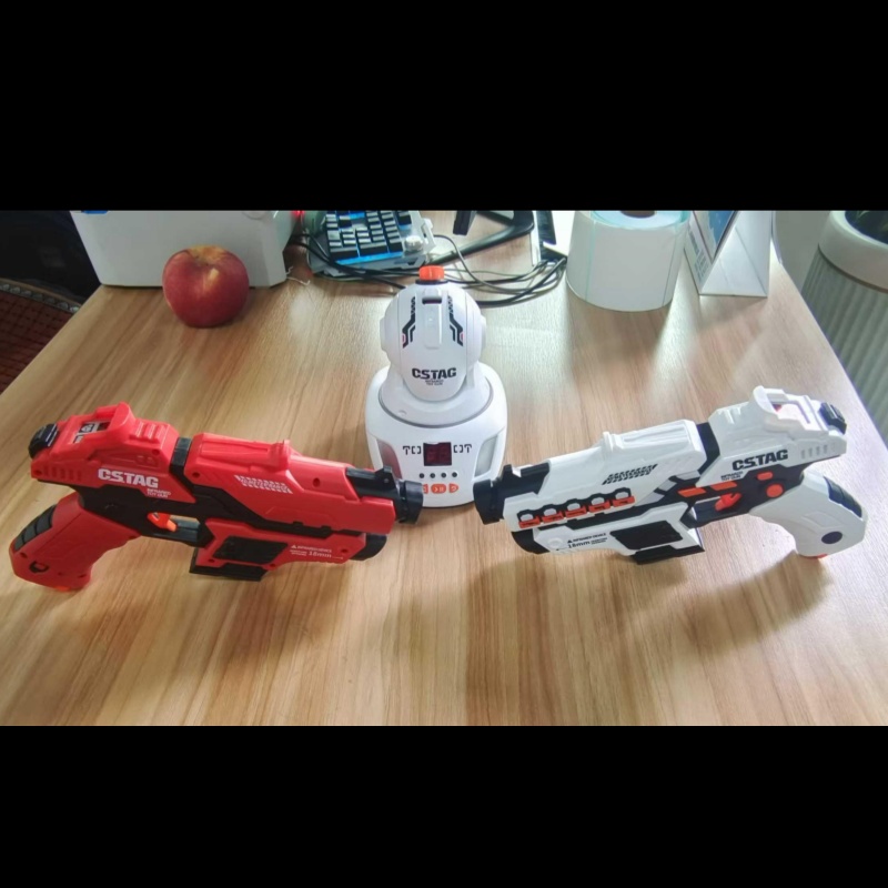 CSTAG العارض لعبة اطلاق النار  - مراجعة Laser Tag Set Kids وسعره