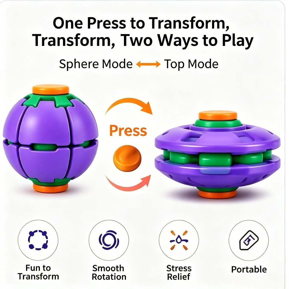 كرة فيدجت سبينر قابلة للتحويل، - مراجعة Kids Y Toys وسعره