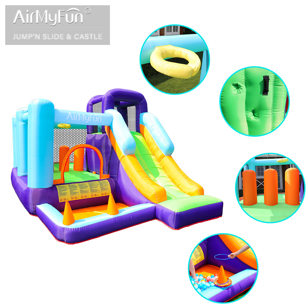 AMF نفخ نطاط القلعة الاطفال مل - مراجعة Trampoline Mini Indoor وسعره