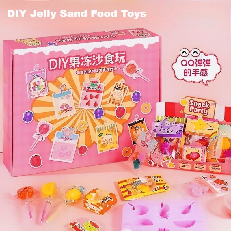 DIY صنع ألعاب الطعام المصغرة م - مراجعة Kids Toys Kitchen Set وسعره